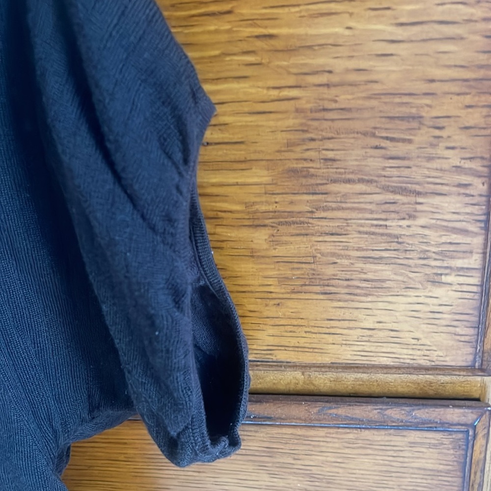 Brown 3 button cardigan XL Short Sleeve - Picture 4 of 5